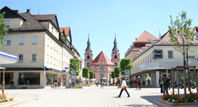 Platz in Ludwigsburg